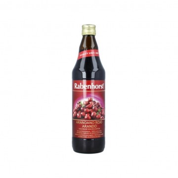 Zumo Arandano Rojo Americano Vegan 750ml Rabenhorst