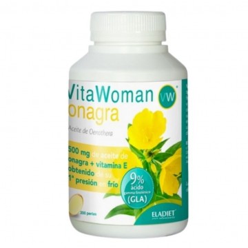 VitaWoman Aceite de Onagra 500Mg 200 Perlas Eladiet