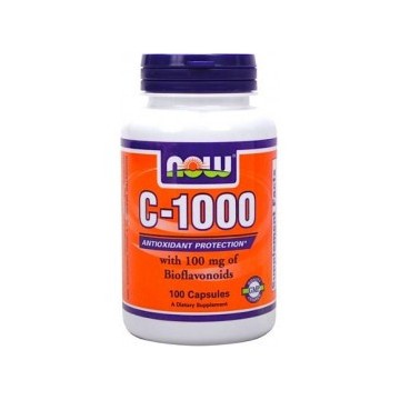 Vitamina-C 1000Mg Bioflavonoides 100caps Now