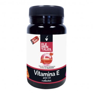 Vitamina E Elementales 60caps Nova Diet