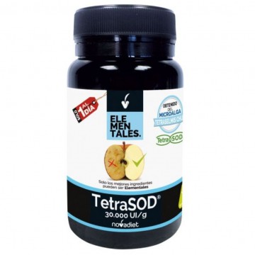 TetrasSOD 30000UI Elementales 30caps Nova Diet