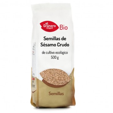 Semillas de Sesamo Crudo SinGluten Bio 500g El Granero Integral