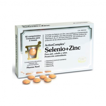 Selenio + Zinc Activ Complex 60comp Pharma Nord