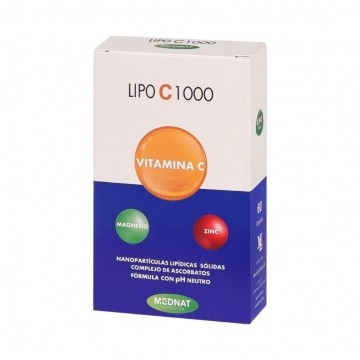 Lipo C 1000 Vitamina C Liposomada 60caps Mednat Nutricion