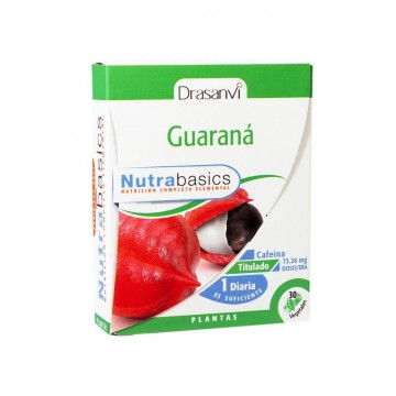 Guarana Nutrabasics SinGluten Vegan 30caps Drasanvi