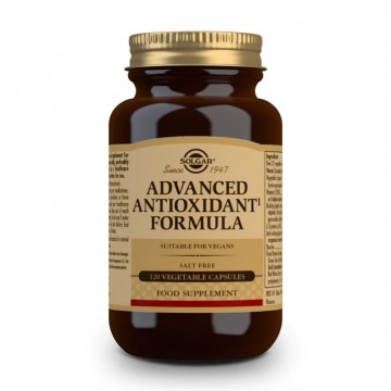 Formula Antioxidante Avanzada SinGluten Vegan 120caps Solgar