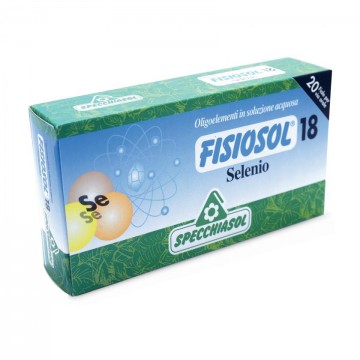 Fisiosol 18 Selenio 20 Viales Specchiasol