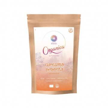 Curcuma y Pimienta SinGluten Bio Vegan 1kg Organica Superfoods