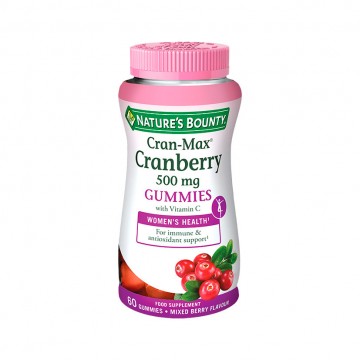 Cran Max Arandano Rojo 60gummies Nature´S Bounty