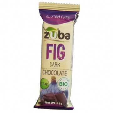 Barrita de Higos y Choco Negro SinGluten Bio Vegan 12uds Zuba