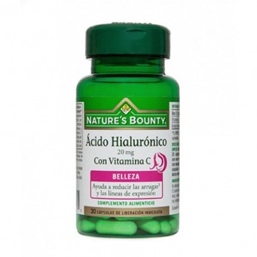 Acido Hialuronico con Vitamina-C 20Mg 30caps Nature´S Bounty