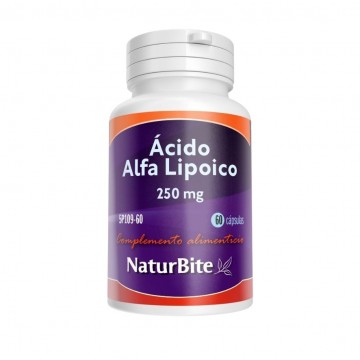 Acido Alfa Lipoico 250mg 60caps Naturbite