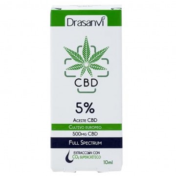 Aceite CBD 5% 10ml Drasanvi