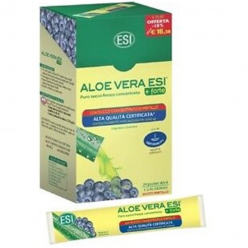 Zumo Aloe Vera + Forte Mirtilo Pocket 24 Sobres Trepat-Diet-Esi