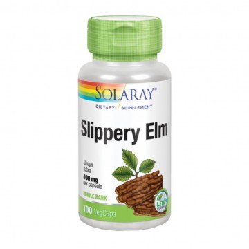 Slippery Elm Olmo 400Mg 100caps Solaray