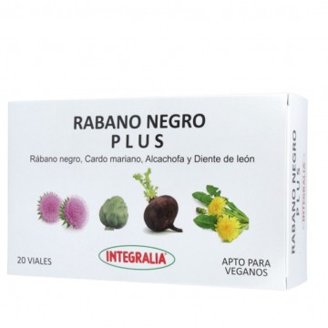 Rabano Negro Plus 20 Viales Integralia