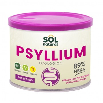 Psyllium en Polvo SinGluten Bio Vegan 200g Solnatural