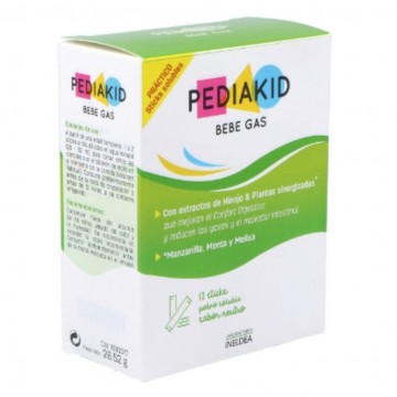 Pediakid Bebé Gases 12 Sticks Ineldea