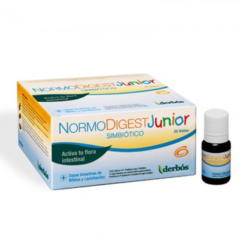 Normodigest Junior 20 Vialesx10ml Derbos