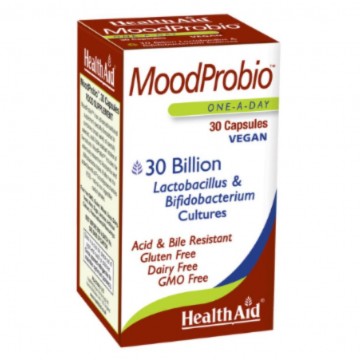 Moodprobio SinGluten Vegan 30caps Health Aid