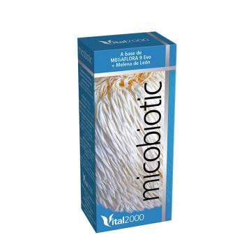 Micobiotic Base Megaflora y Melena Leon SinGluten Vegan 10 Sticks Vital 2000