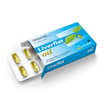 Liverflat Oil SinGluten Vegan 60caps Comdiet