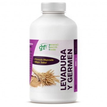 Levadura de Cerveza y Germen de Trigo 600Mg 550comp GHF