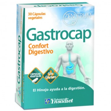 Gastrocap Zentrum Confort Digestivo SinGluten 30caps Ynsadiet