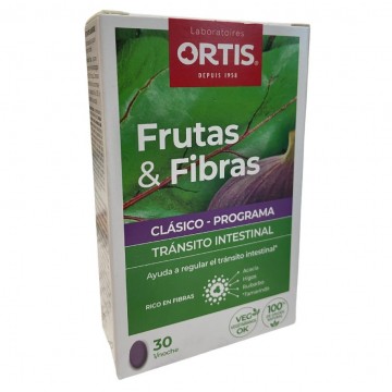 Frutas y Fibras Clasico Transito Intestinal 30comp Ortis