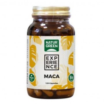 Experience Maca 500Mg SinGluten Bio Vegan 120caps Natur-Green