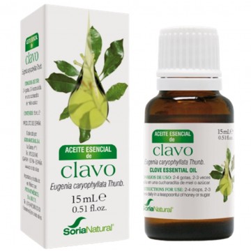 Esencia Clavo 15ml Soria Natural