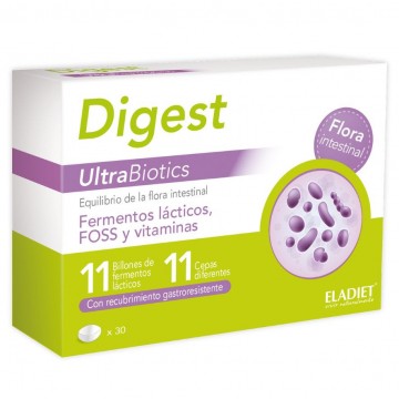 Digest Ultrabiotics SinGluten 30comp Eladiet