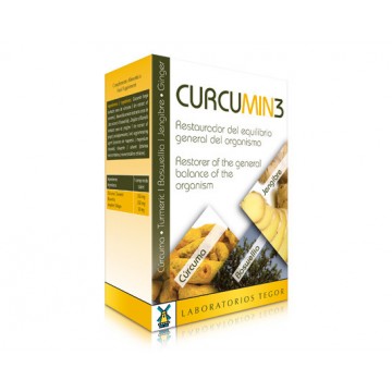 Curcumin3 SinGluten 30comp Tegor