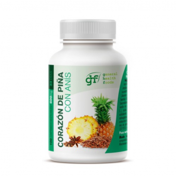 Corazon de Piña con Anis 600Mg 100comp GHF