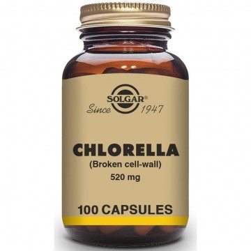 Chlorella 520Mg SinGluten Vegan 100caps Solgar