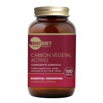 Carbon Activo Vegetal 100 Perlas Way Diet