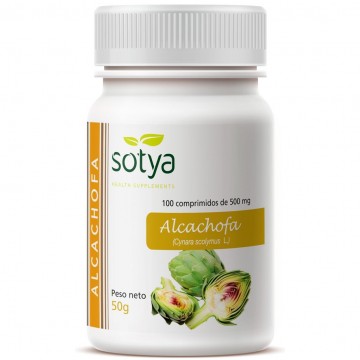 Alcachofera SinGluten Vegan 100comp  500mg Sotya