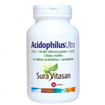 Acidophilus Ultra Polvo 36000 45g Sura Vitasan