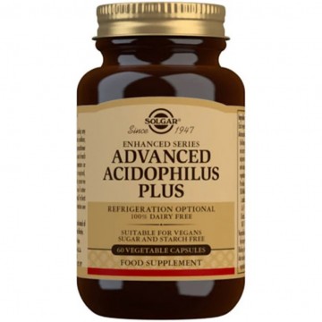 Acidophilus Plus Avanzado Vegan 60caps Solgar