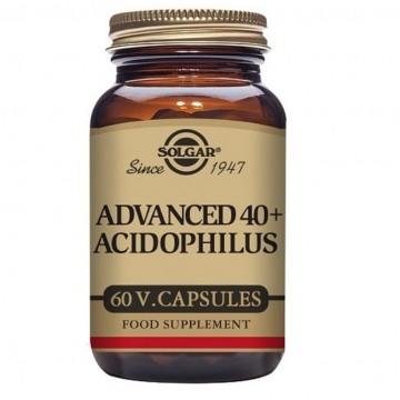 40+ Acidophilus Avanzado SinGluten Vegan 60caps Solgar