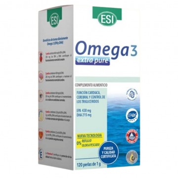 Omega-3 Extra Pure SinGluten 50 Perlas Trepat-Diet-Esi