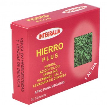 Hierro Plus 30caps Integralia