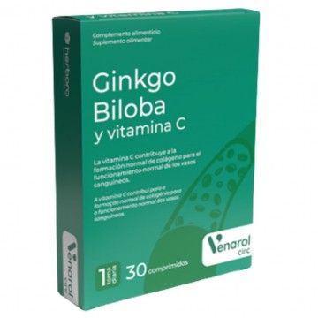 Ginkgo Biloba Vit-C 30comp Venarol Herbora