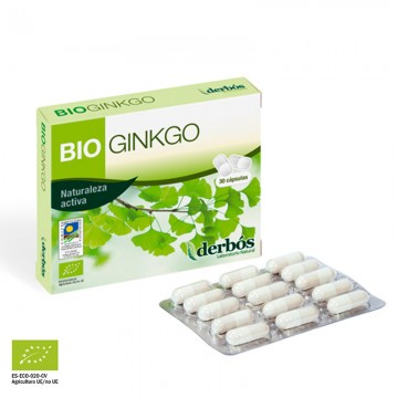 Ginkgo Biloba Bio 30caps Derbos