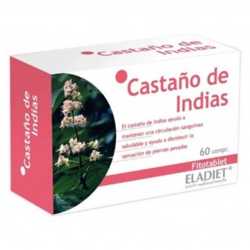 Castaño Indias Fitotablet SinGluten 60comp Eladiet