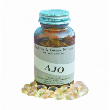 Ajo Perlas 500Mg 90 Perlas Golden Green