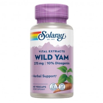 Wild Yam 275Mg 60caps Solaray