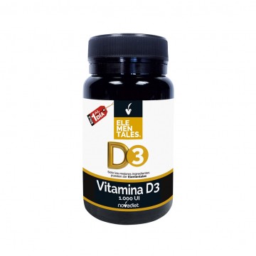 Vitamina-D3 1000Ui SinGluten 120comp Nova Diet