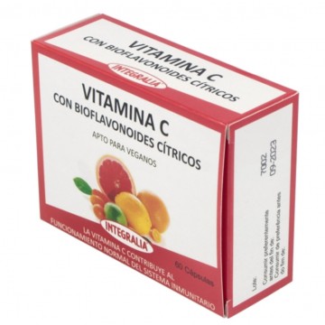 Vitamina-C con Bioflavonoides 60caps Integralia