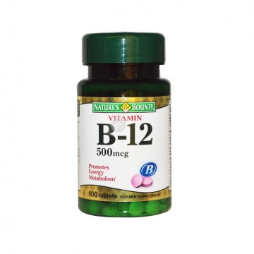 Vitamin B12 500Mg 100comp Nature´S Bounty